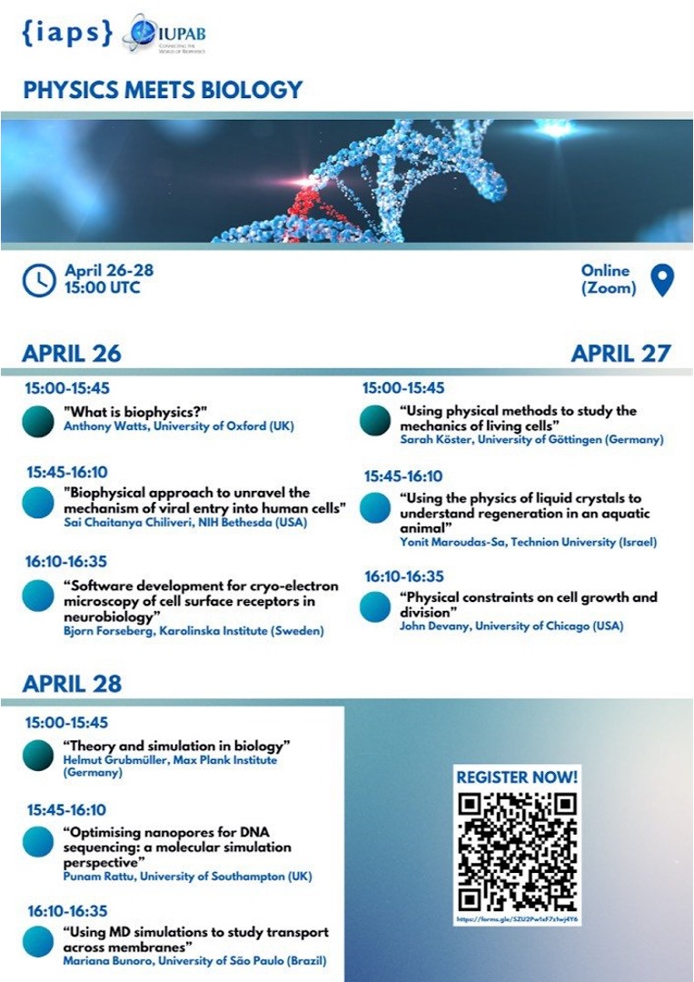 physics meet biology